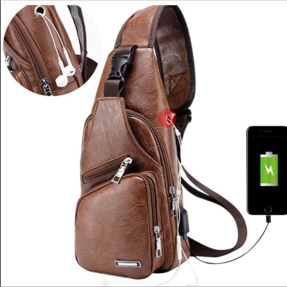 Mens Crossbody Shoulder Sling Bags